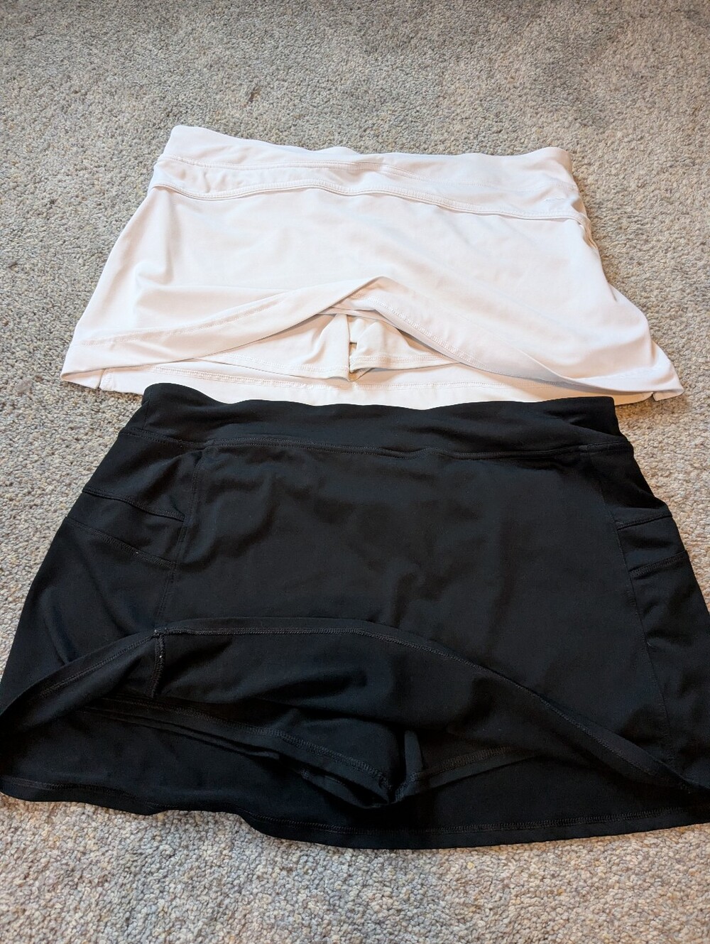 Champion Women’s Mini Skort Duo — Black and White - Picture 3 of 5